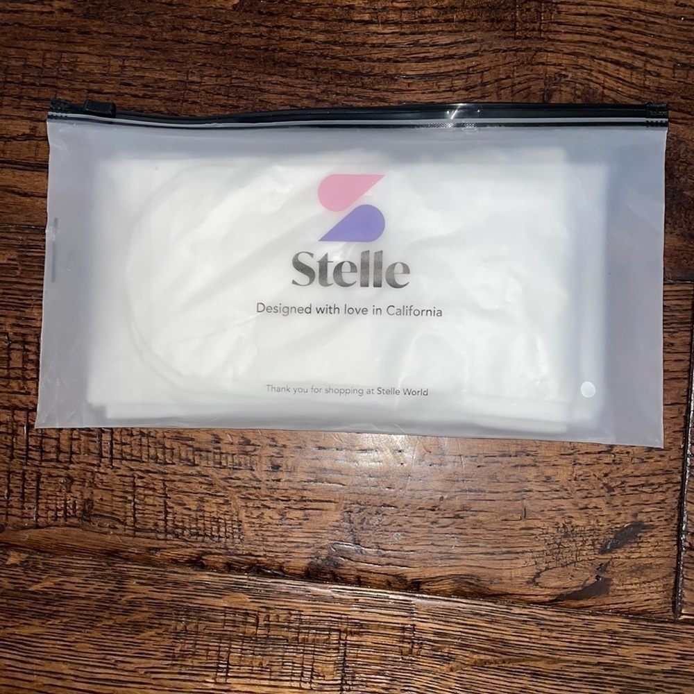 NWT STELLE Ballet Dance Thighs TS001 White L 9-14 years